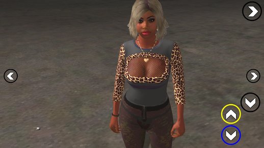 Hooker from GTA V V4 for mobile