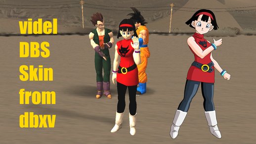 Dragon Ball Xenoverse Videl DBS Clothes