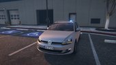 VW Golf Variant 2014 | Civilian | Unmarked Danish police | ELS ready