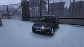 VW Touran 2016 | Unmarked Danish police | ELS ready