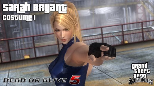 Dead Or Alive 5 - Sarah Bryant (Costume 1)