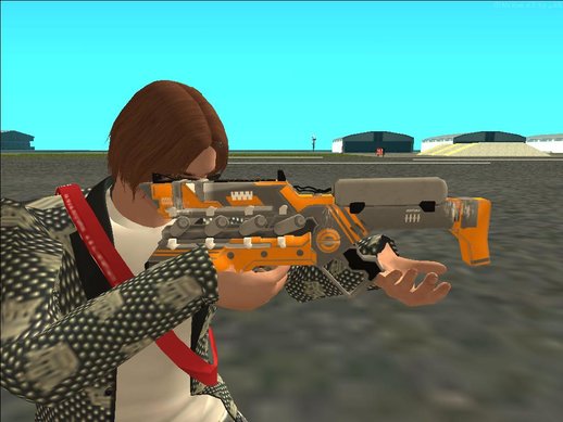 GTA San Andreas Cyborg Future (mp5) Mod - GTAinside.com