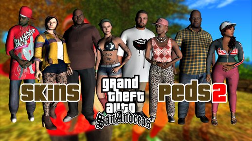 SKINPEDS #2 DE GTA5 PARA GTA SA