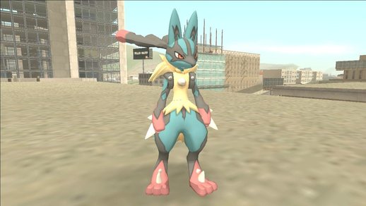 Mega Lucario (Pokemon X & Y)
