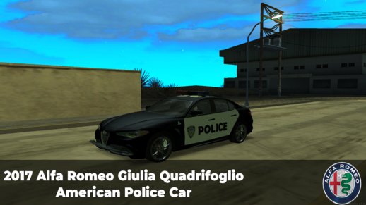 2017 Alfa Romeo Giulia Quadrifoglio - American Police Car