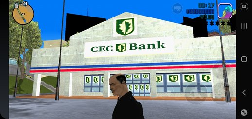 CEC Bank mod for GTA 3 Mobile