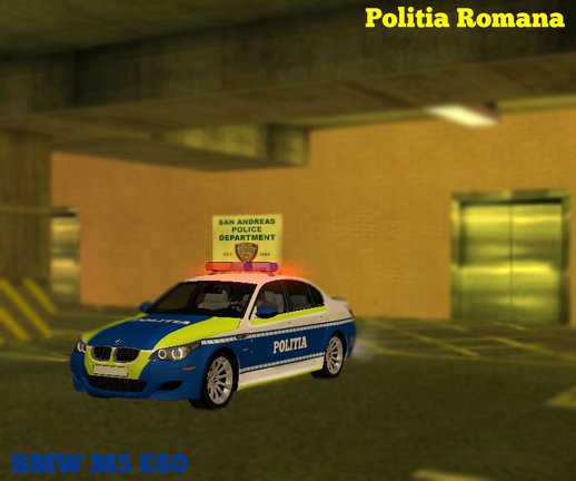 BMW M5 E60 Politia Romana *Design 2020*