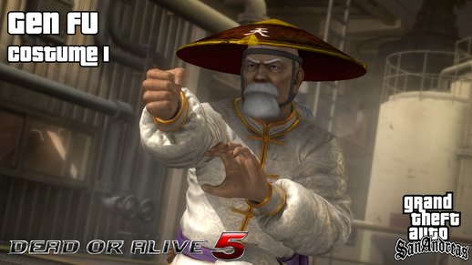 Dead Or Alive 5 - Gen Fu (Costume 1)