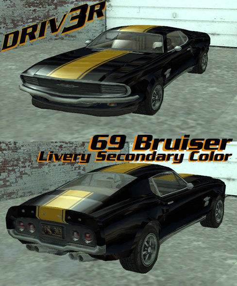 DRIV3R 69 Bruiser Livery Secondary Color V3
