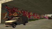 Los Angeles 90s Stormdrain Graffiti