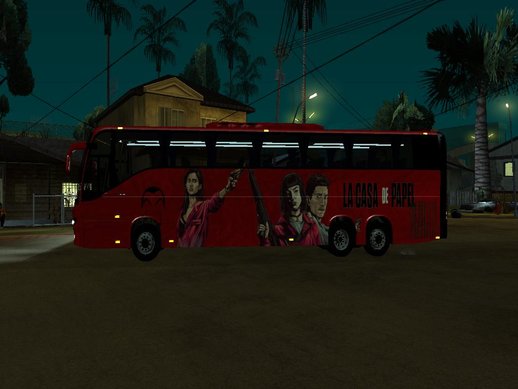 La Casa De Papel Bus mod 