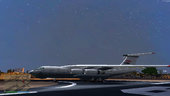Il-76MF Egyptian military transport plane