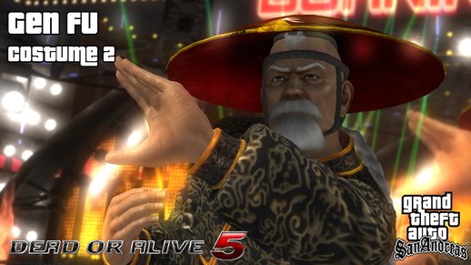 Dead Or Alive 5 - Gen Fu (Costume 2)