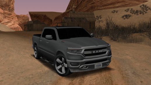 Dodge Ram 1500 Laramie Lowpoly