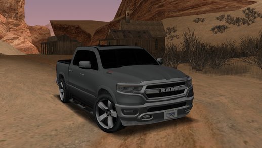 Dodge Ram 1500 Laramie Lowpoly