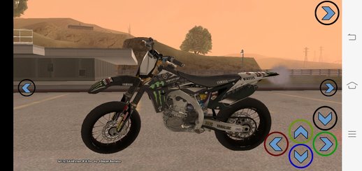 Yamaha YZ450 Supermoto for Mobile