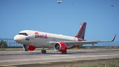 Livery Batik Air PK-BDF For Airbus A320