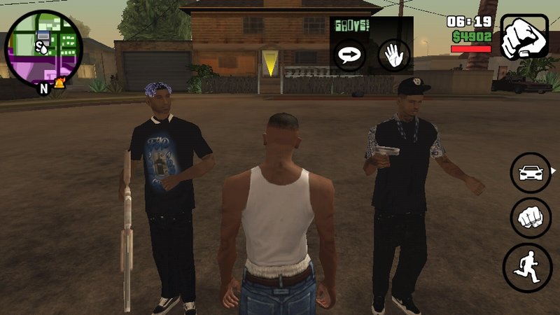 GTA San Andreas 2020 Blacc Bandit Crips Skins Mod - GTAinside.com