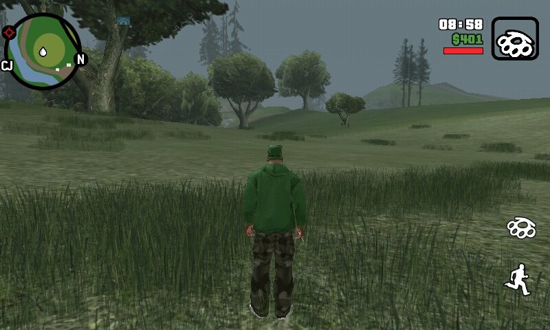 GTA San Andreas Android PS2 Grass Mod 