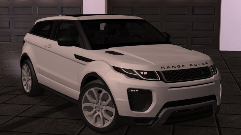 GTA San Andreas Land Rover Range Rover Evoque Coupe Mod - GTAinside.com