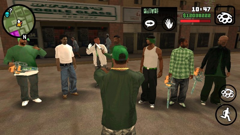 GTA San Andreas Modern Day Melee Gang Wars V1 for Mobile Mod ...