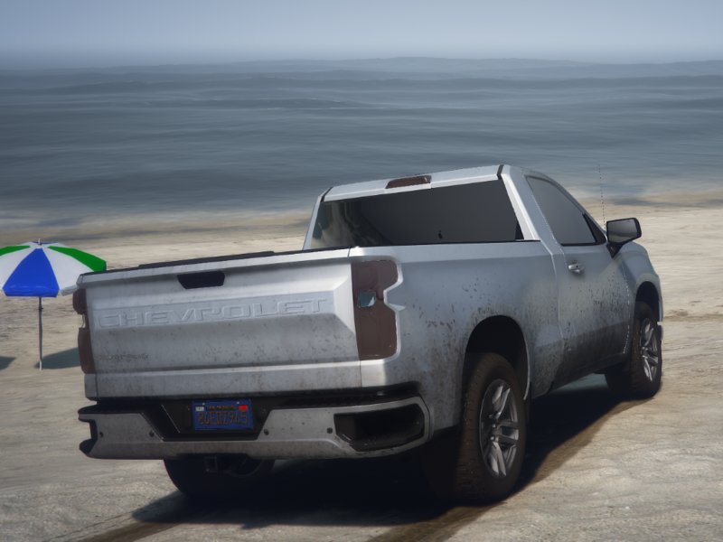 GTA 5 Chevrolet Silverado 2020 Single Cab [ Addon / Repalce / Fivem ...