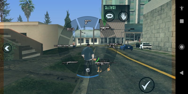 GTA San Andreas GTA V Project V1 for Android Mod - GTAinside.com