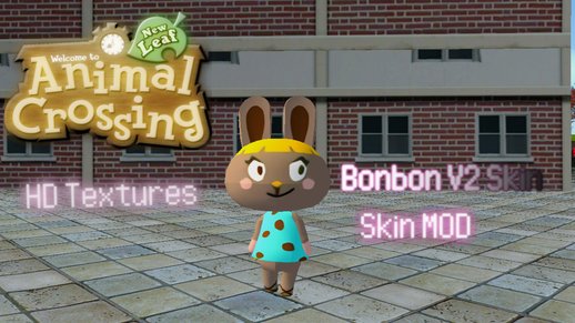 Animal Crossing Bonbon V2 HD Textures