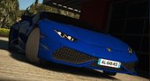 Lamborghini Huracan [Replace / FiveM | Unlocked]