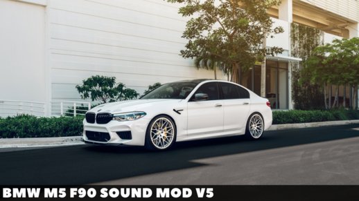 BMW M5 F90 Sound mod v5