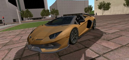 Lamborghini Aventador SVJ Roadster for Mobile