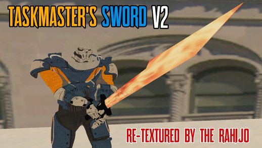 Taskmaster's Sword V2 from Spider-Man PS4