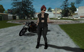 DOA Mila Fashion Casual Style Custom Biker