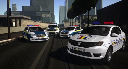 2013 Dacia Logan Politia