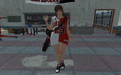 DOA Hitomi Fashion Casual V2 Style Custom Chicago Bulls Ourstorys Jersey