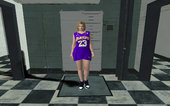 DOA Tina Armstrong Fashion Casual V2 Style Custom Lakers Ourstorys Jersey