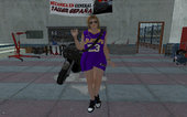 DOA Tina Armstrong Fashion Casual V2 Style Custom Lakers Ourstorys Jersey