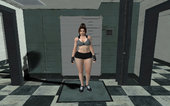 DOA Mai Shiranui Sport Gym Im a Fighter