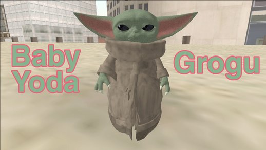 Baby Yoda/Grogu from The Mandalorian