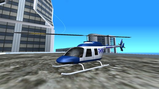 VC Style News Helicopter Paint