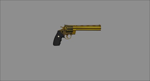 CSO2 Golden Anaconda Revolver