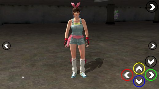 Dead Or Alive 5 Hitomi Overalls for mobile