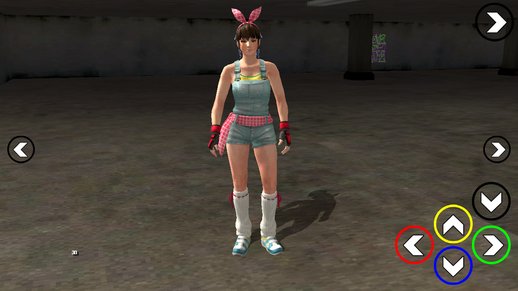 Dead Or Alive 5 Hitomi Overalls for mobile