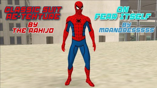 Spider-Man PS4 Classic Suit Re-Texture on Fear Itself