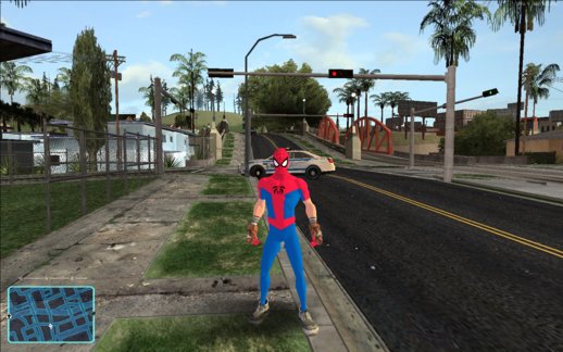 Spider Man PS4 ITSV Clan Suit for GTA SA