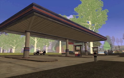 New Gas Station In Angel Pine