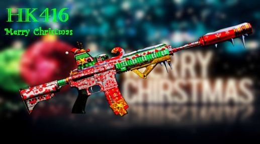 HK416 Merry Christmas