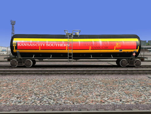  KCS Hazmat Training Tank Car