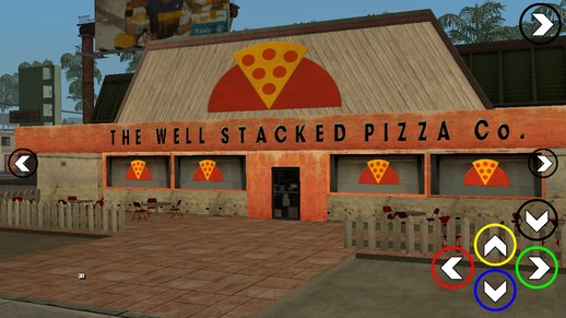 Rosa Project: Improved textures for a pizzeria in Los Santos