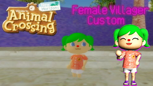 Animal Crossing New Horizons Female Villager Custom